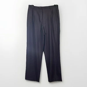 Zanella graue Herrenhose mit Bundfalten, Größe: 36. - Bild 1 von 10