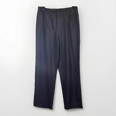 Zanella Men's Pleated Grey Pants, Size: 36. - Image 1 of 4