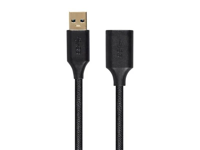 Monoprice USB 3.0 A Male to A Female Premium Extension Cable  3ft - Image 1 of 4