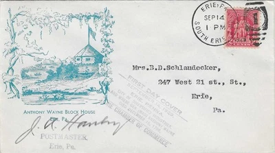 # 680-31   --  Gearhart  -- Fallen Timbers FDC - Image 1 of 2