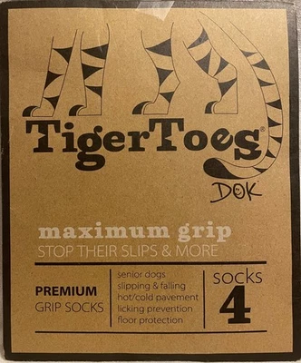 MEIAS TIGER TOES GRIP BLACK DOG TAMANHO XXS EVITA LAMBER BOM 4 DIA QUENTE OU FRIO - Imagem 1 de 4