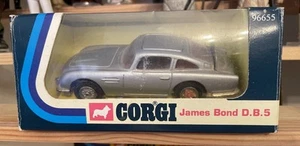 Mattel James Bond 007 Corgi Aston Martin DB5 96655 Boxed Set 1995 - Picture 1 of 23