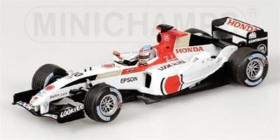 1:43 Minichamps Bar Honda 006 Sato Gp Japan 2004 400040110 Diecast Model - Image 1 of 2