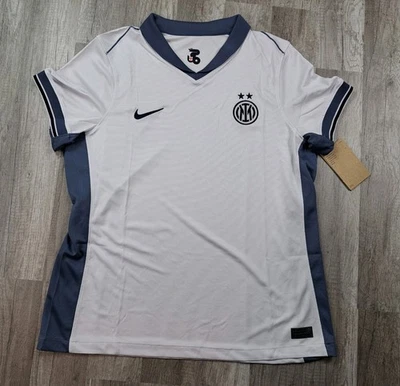 Camisa branca Nike Inter Milan Stadium Away feminina tamanho grande NOVA  - Imagem 1 de 4
