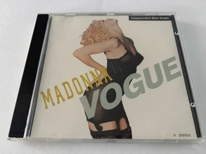 Madonna Vogue Maxi- Single CD 4 Tracks 1990 MINT - Picture 1 of 3