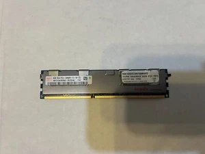 SK HYNIX 8GB 1600MHZ DDR3 RDIMM 2RX4 CL11 ECC MEMORY HMT31GR7BFR4C-PB J3-4(14) - Picture 1 of 5