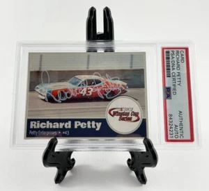 NASCAR Richard Petty signierte Visitenkarte Auto PSA/DNA gekapselt - Bild 1 von 3