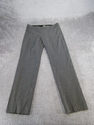 Pantalones de vestir Armani Collezioni para mujer 4 grises/negros pata de gallo ropa de oficina Foto 1 de 4