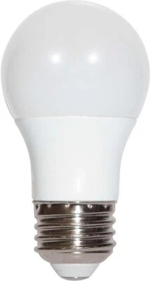 Satco 5.5W A15 LED Light Bulb, Frosted White [6 PACK] - Image 1 of 2