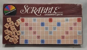 Gioco di parole crociate Scrabble 1982 Vintag Selchow & Righter Co 92 PIASTRELLE DI RICAMBIO - Foto 1 di 4
