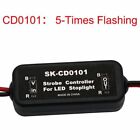 Flash Strobe Controller for LED Brake Stop Light 1Pcs GS-100A Tail Box Fast Slow