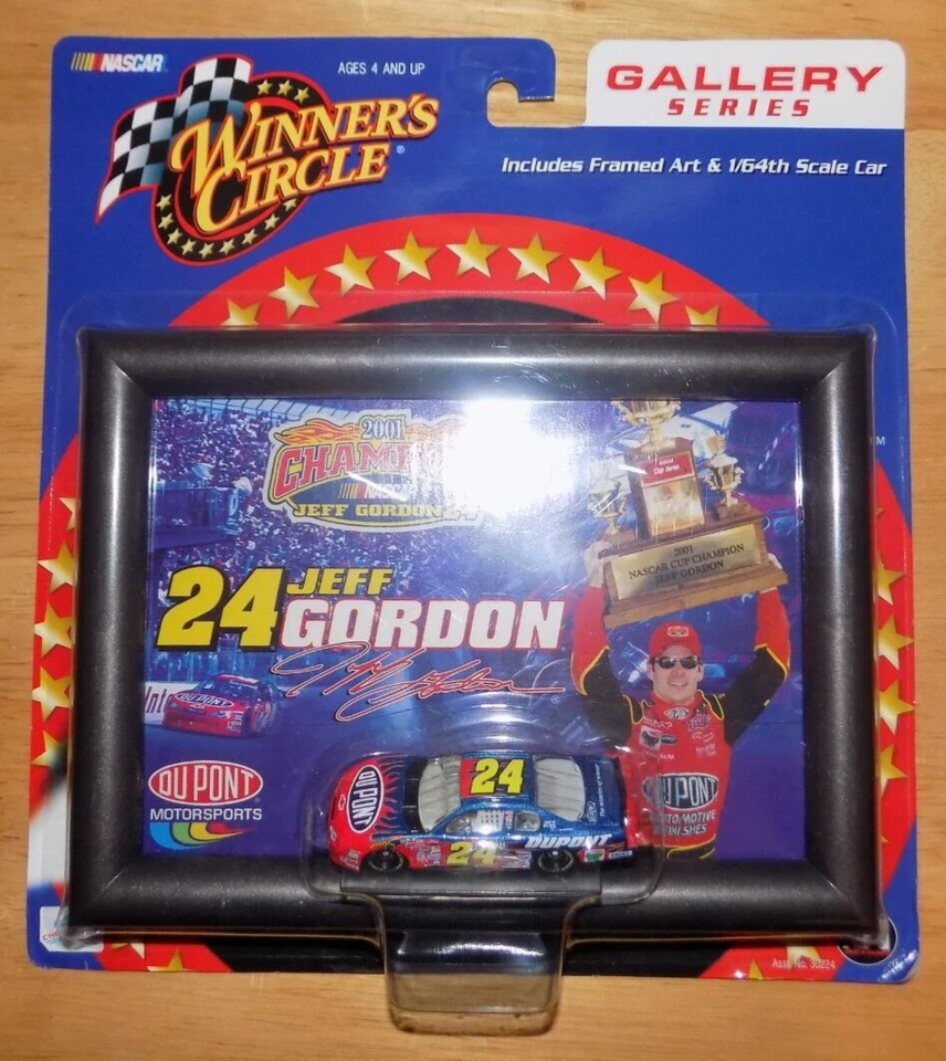 JEFF GORDON 1:64 2001 NASCAR CHAMPION GALLERY SERIES (WC) - Image 1 of 1