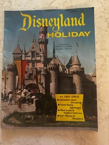 Vintage 1957 Disneyland Holiday Magazine California Walt Disney - Picture 1 of 10