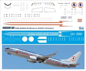 Boeing 737-800 AMERICAN Astrojet 1/144 PAS-DECALS 737800-38 New! - Bild 1 von 1
