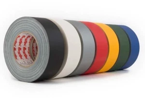Duct Tape Black Yellow Red Grey Strong Gaffer Waterproof Heatproof Premium Tape - Picture 1 of 6