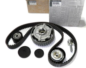 KIT DE POLEA Y CORREA DE DISTRIBUCIÓN DEPHASER RENAULT 2.0 16V 2003> (KIT RENAULT ORIGINAL) - Imagen 1 de 5
