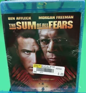 The Sum of All Fears (Blu-ray, 2002) Ben Affleck Morgan Freeman - Picture 1 of 1