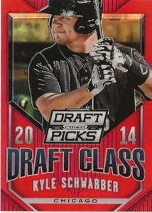 2014 Panini Prizm Perennial Draft Picks - Draft Class Kyle Schwarber #3 Red... - Picture 1 of 2