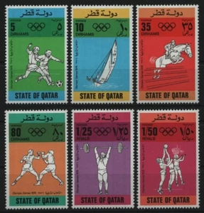 Qatar 1976 - Mi-Nr. 691-696 ** - MNH - Olympia Montreal - Imagen 1 de 1