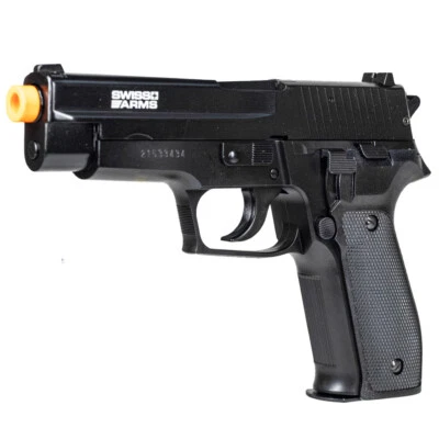 SWISS ARMS Licensed 226 Spring Powered Airsoft Pistol w/ Metal Slide 280114