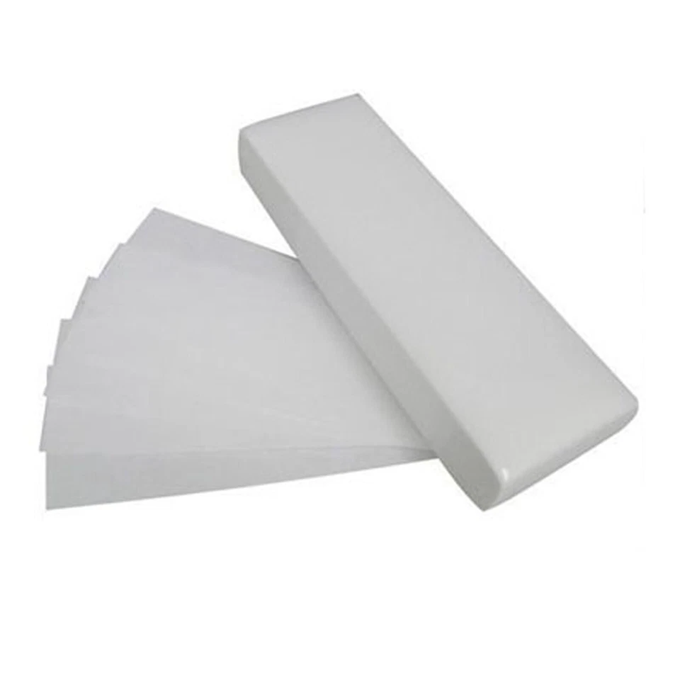 100 x Paper Strips Wax Waxing Leg Body Non - Woven Professional Quality - Image 1 of 1