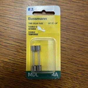 BP/MDL-4 Cooper Bussmann Time Delay Fuse 4 Amp - Picture 1 of 2