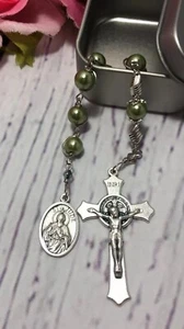 St. Jude One Decade Rosary| Catholic Chaplet | Handmade - Picture 1 of 4