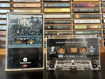 *1992 Remaster* The World is a Ghetto - War Cassette Tape | "The Cisco Kid" VG+ - Image 1 of 4