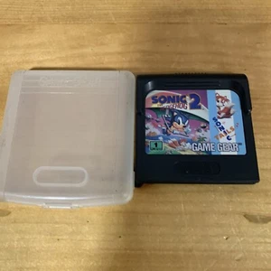 Sonic the Hedgehog 2 – (Sega Game Gear) Game Cartridge & Case Wrks Great Rare - Picture 1 of 7