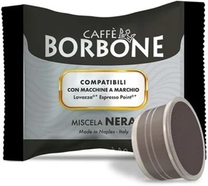Caffe Borbone 200 Capsule Cialde Miscela Nera compatibili Lavazza Espresso Point - Bild 1 von 6
