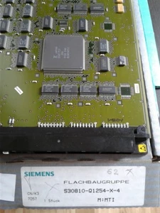 S30810-Q1254-X000-04-0000 SIEMENS FLACHBAUGRUPPE electronic board NOS - Zdjęcie 1 z 9