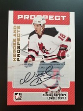 2006-07 ITG Heroes and Prospects Autographs #ANB Nicklas Bergfors