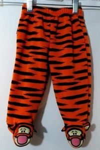Fondo Disney Niño 3/6M Naranja y Negro Diseño Tigger Rayado Con Pies  - Imagen 1 de 7