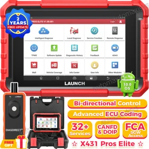 LAUNCH X431 Pros Elite V+ Pro3S+ Bidirectional Car Diagnostic Scanner Key Coding - Bild 1 von 12