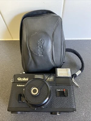 Rollei Rolleimat F Point & Shoot Film Camera Rolleinon 38mm F/2.8 JP - Image 1 of 4