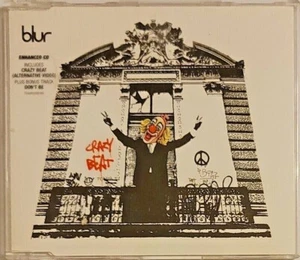 BLUR Crazy Beat SINGLE CD 2003 Parlophone – CDRS 6610 Banksy Art Cover VINTAGE - Picture 1 of 2