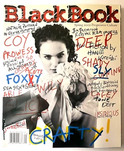 Natalie Portman Black Book Magazine Spring 2002 - Picture 1 of 3