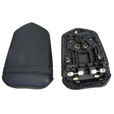 Almohadilla de sillín de asiento de pasajero trasero Pillón negra para Yamaha YZF-R1 2004 2005 2006 Foto 1 de 3