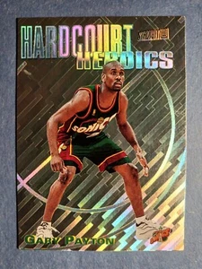 1997-98 Stadium Club Gary Payton Hardcourt Heroics H2 Insert Sonics SuperSonics - Picture 1 of 2