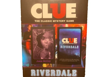CLUE RIVERDALE Josie McCoy Suspect Who Card  GAME REPLACEMNT 2018 Hasbro - Image 1 of 2