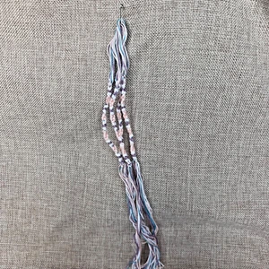 Unique Feminine Tzitzits Set 4 Hebrew Roots Whole Bible Torah Observant New 12" - Foto 1 di 8