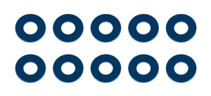 Team Associated 7.8x3.5x0.5mm Aluminum Hub Spacer Washer (Blue) (10) (ASC31387) - Picture 1 of 2