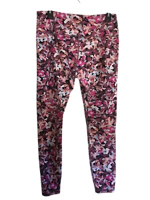 Leggings ajustados Athleta para mujer talla XL rosa camuflaje trascender escondite Foto 1 de 4