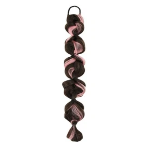 45cm Bubble Ponytail Hair Extensions Lantern Braids Lightweight Wire Material - Picture 1 of 13