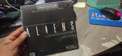 Aliens Cinefantastique Motion Picture Score 7” Vinyl NEW SEALED - Image 1 of 2