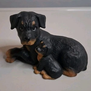 Home Interior Rottweiler Dog Canine Companions 1424-97 Figurine - Picture 1 of 5