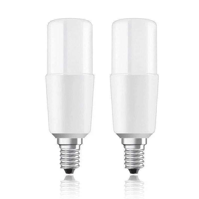 4PCS LED T37 9W E14 tube bulb Stick Cold white 6500K Daylight - Image 1 of 4