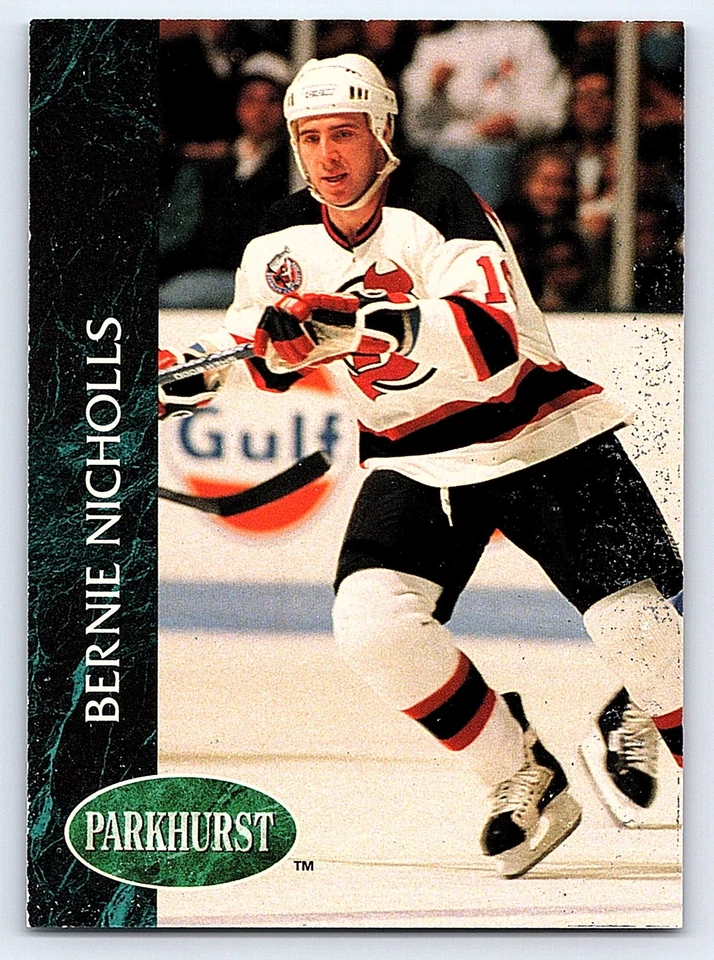 1992-93 Parkhurst #328 Bernie Nicholls New Jersey Devils - Image 1 of 2