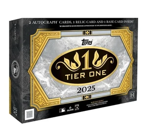 2025 Topps Tier One MLB Baseball Hobby Box Factory Sealed IN HAND - Bild 1 von 2