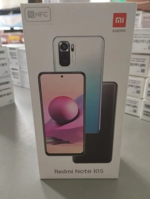 Xiaomi Redmi Note 10S 128GB Pebbie White Android Smartphone NEW OVP - Immagine 1 di 4